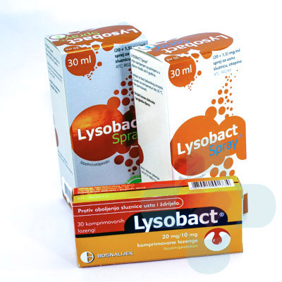 This medicine contains the active ingredients lysozyme and cetylpyridinium. Lysozyme has antibacterial property, which it demonstrates by attacking the pr