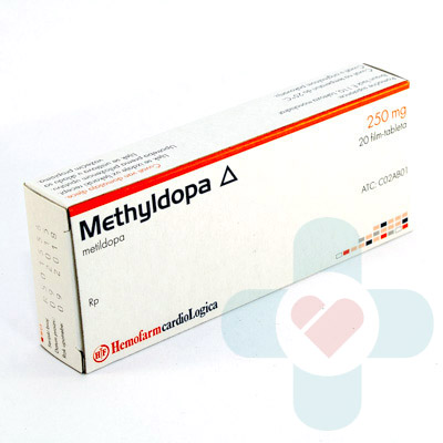 This medicine contains the active ingredient mMethyldopa which belongs to the group of medicines called antihypertensives. These medicines do not allow th