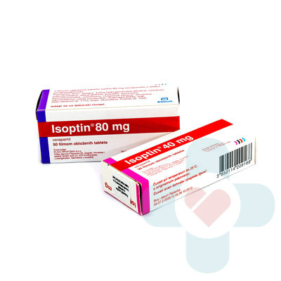 This medicine contains the active ingredient verapamil which belongs to a group of medicines called 'calcium-channel blockers'. They lower the amount of c