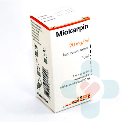This medicine contains the active ingredient pilocarpine, which is a miotic. These medicines have the effect on the muscles in the eye causing the pupil o