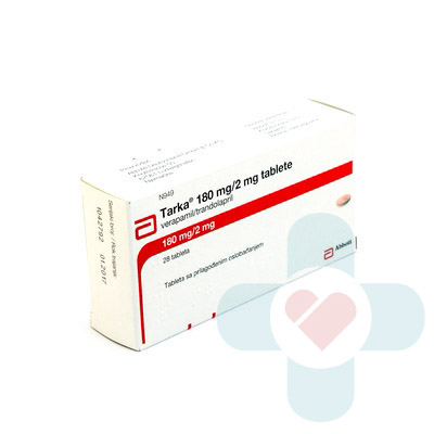 This medicine contains two active ingredients, 180 mg of verapamil and 2 mg of trandolapril.  Verapamil belongs to a group of medicines called 'calcium-ch